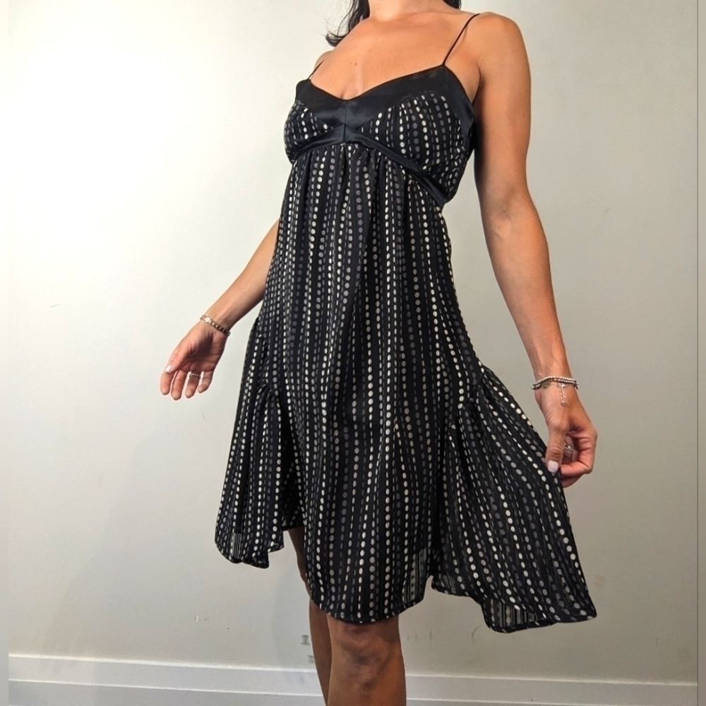 FLOWY Y2K Polka dot Spring/summer dress size Small - Picture 7 of 12